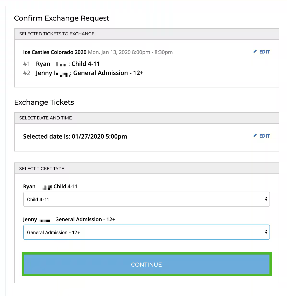 Self-Service Exchanges: Step-by-Step